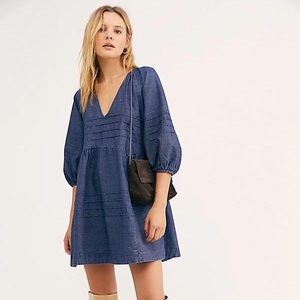 ☼ FREE PEOPLE DENIM DRESS ☼